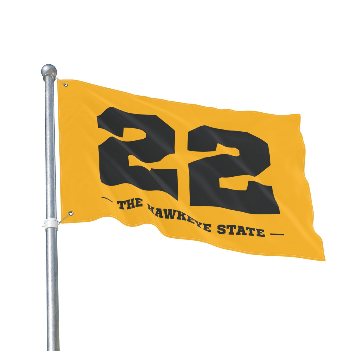 CC22 GOLD FLAG — DOUBLE-SIDED LIMITED EDITION
