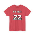 Basketball Fan Tee - Caitlin Clark GOAT Shirt in Heathered Rebel Red