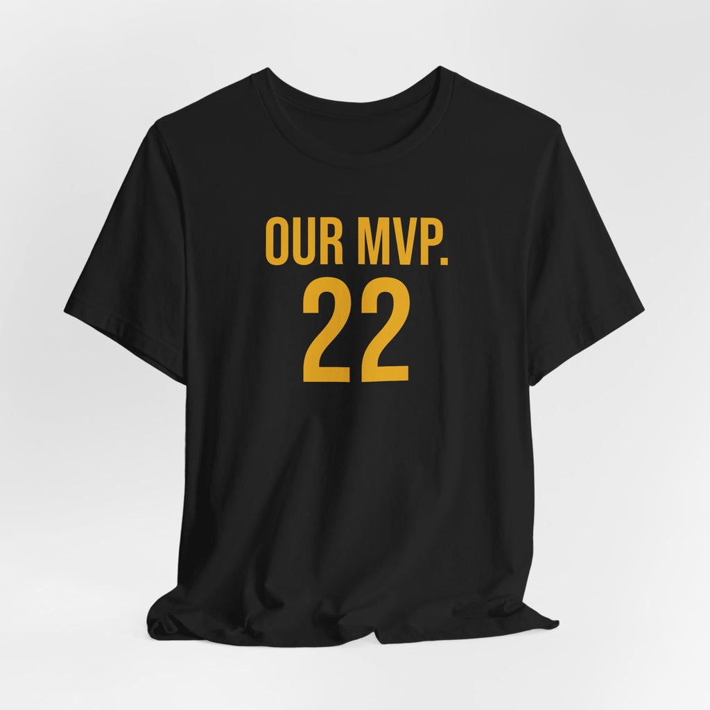 OUR MVP. 22 | Black & Gold Unisex T-Shirt  Copy
