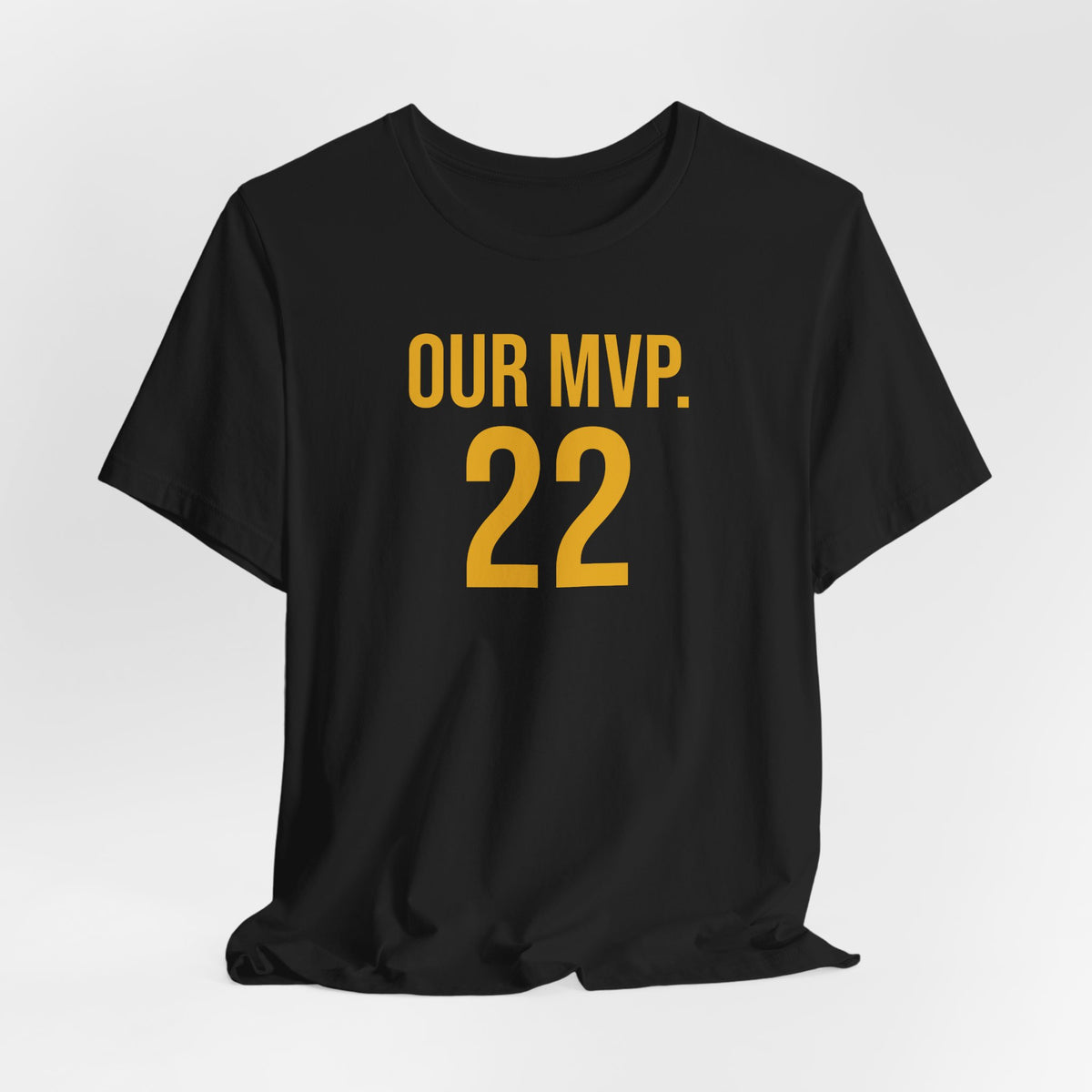 OUR MVP. 22 | Black & Gold Unisex T-Shirt  Copy