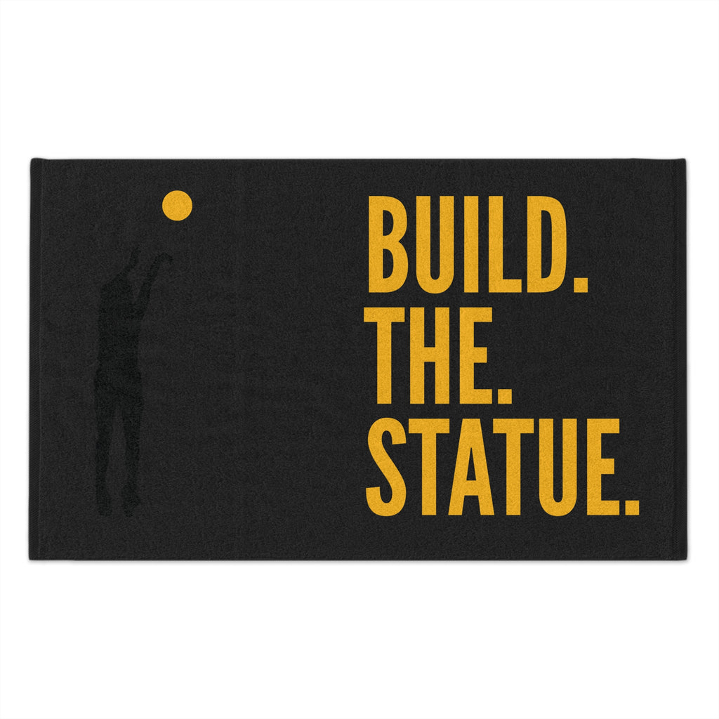 Build. The. Statue.™ Premium Rally Towel | Basketball Fan Towel