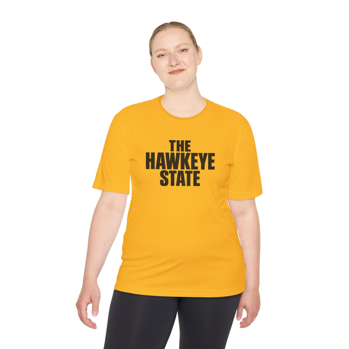 The Hawkeye State Gold Performance Tee