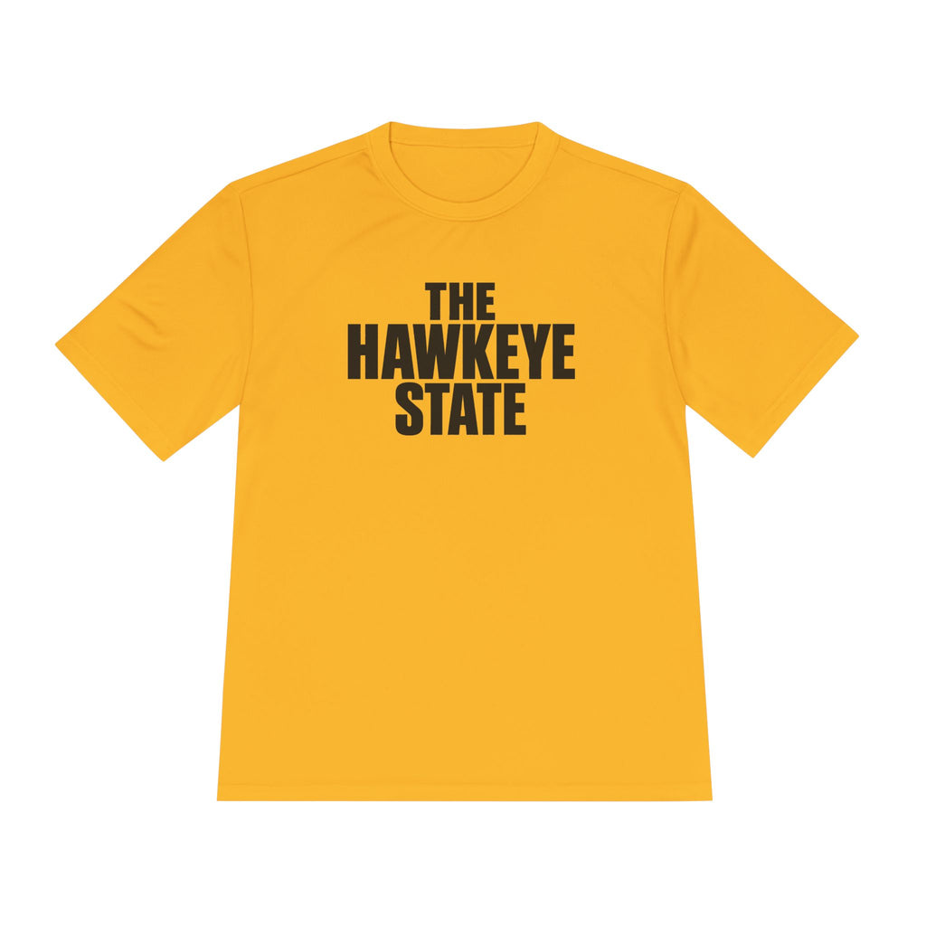 The Hawkeye State Gold Performance Tee