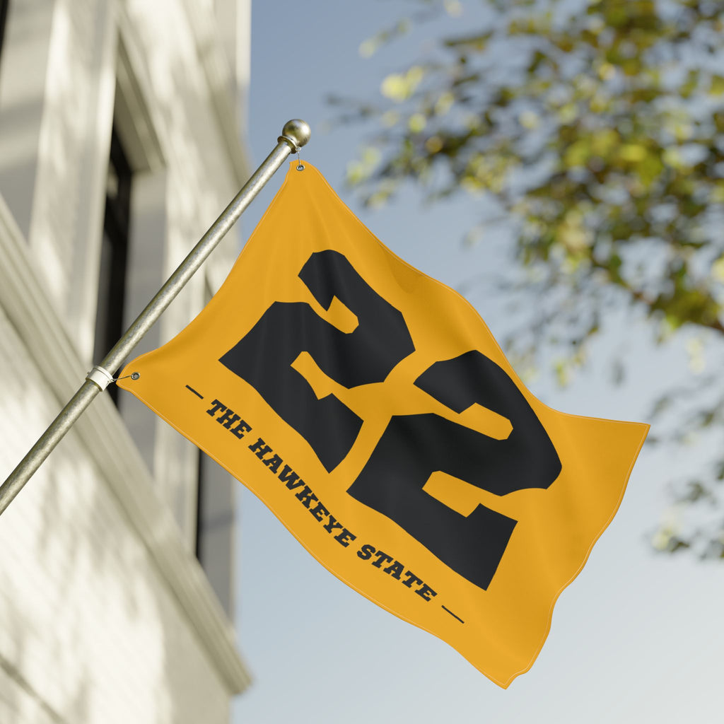 CC22 GOLD FLAG — DOUBLE-SIDED LIMITED EDITION