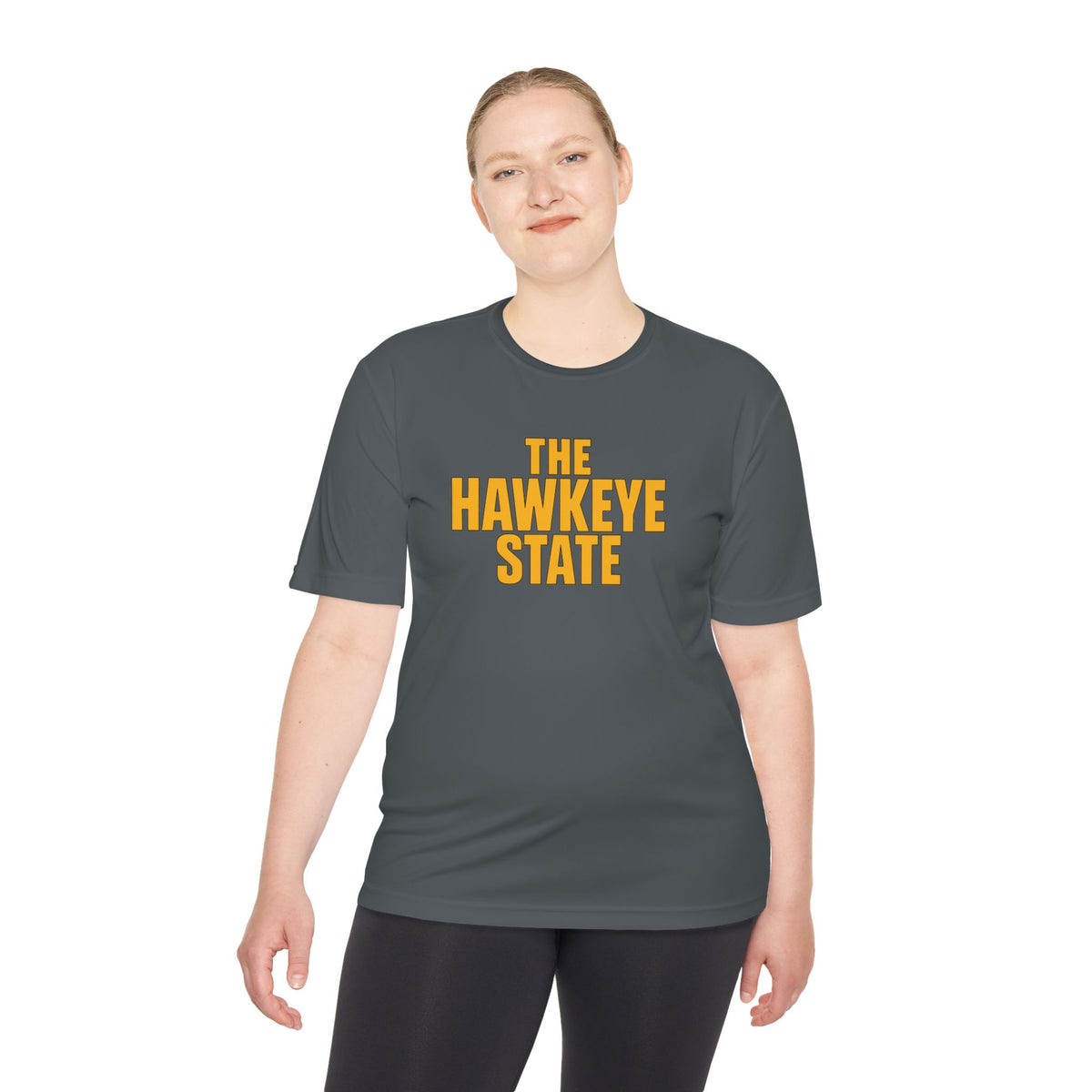 The Hawkeye State Gold Performance Tee