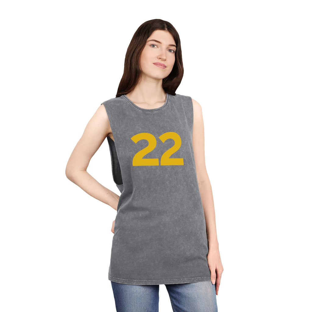 Iowa Vintage Stonewash Tank Top - Caitlin Clark Hawkeye Tribute