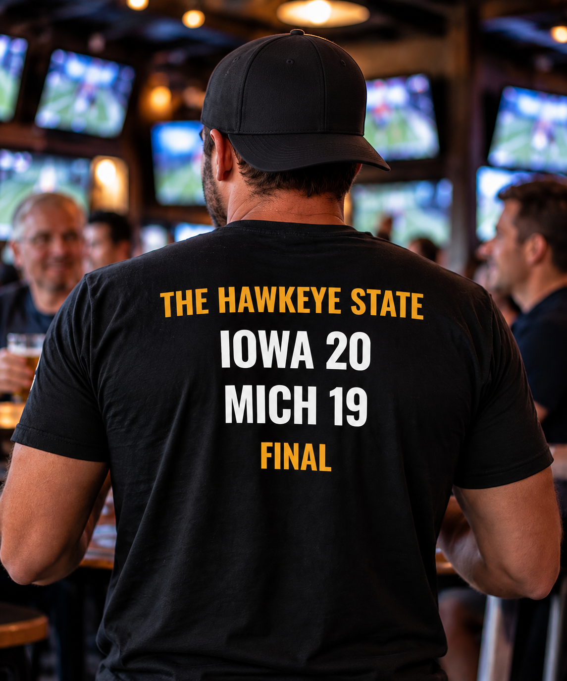 00:02 — No Extra Time Necessary | Iowa 20 Michigan 19 T-Shirt