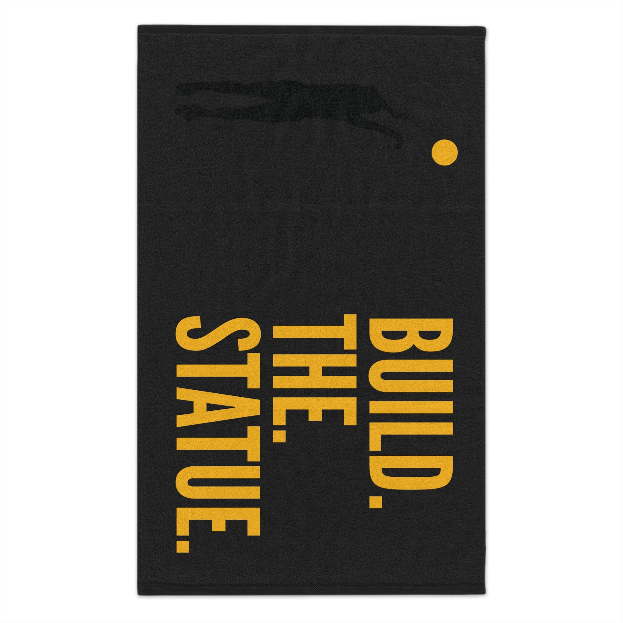 Build. The. Statue.™ Premium Rally Towel | Basketball Fan Towel