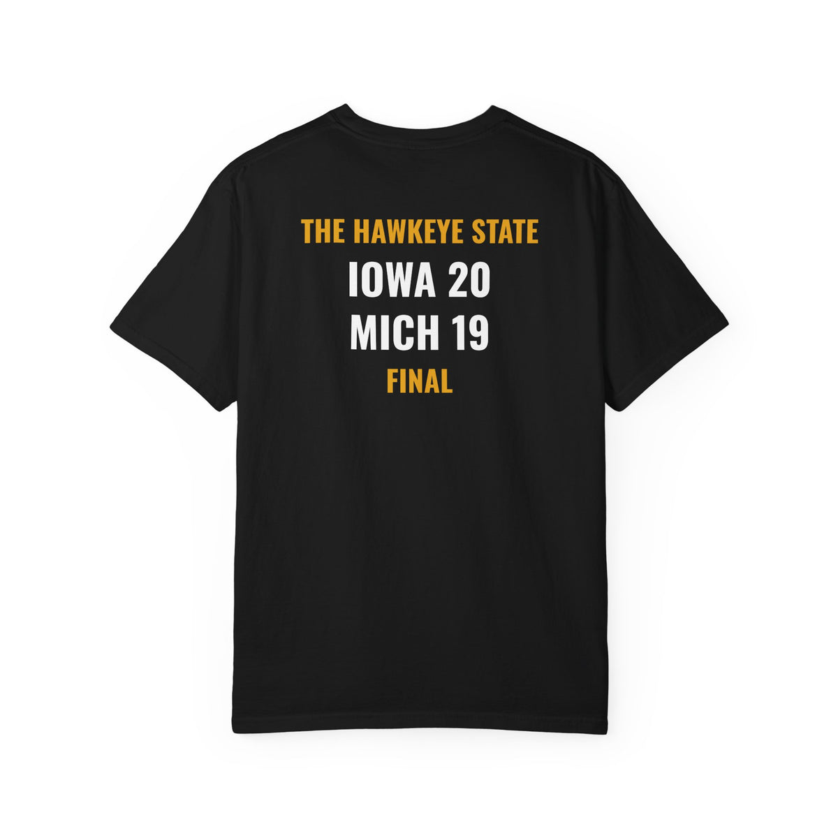 00:02 — No Extra Time Necessary | Iowa 20 Michigan 19 T-Shirt