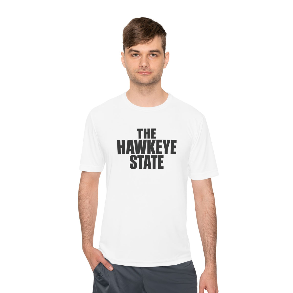 The Hawkeye State Gold Performance Tee