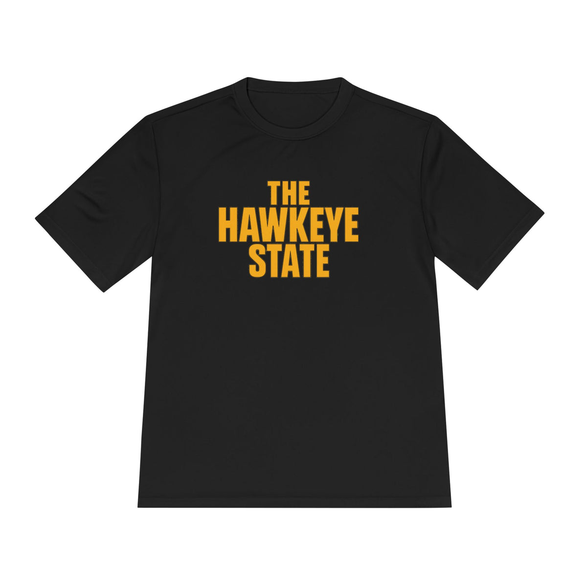 The Hawkeye State Gold Performance Tee