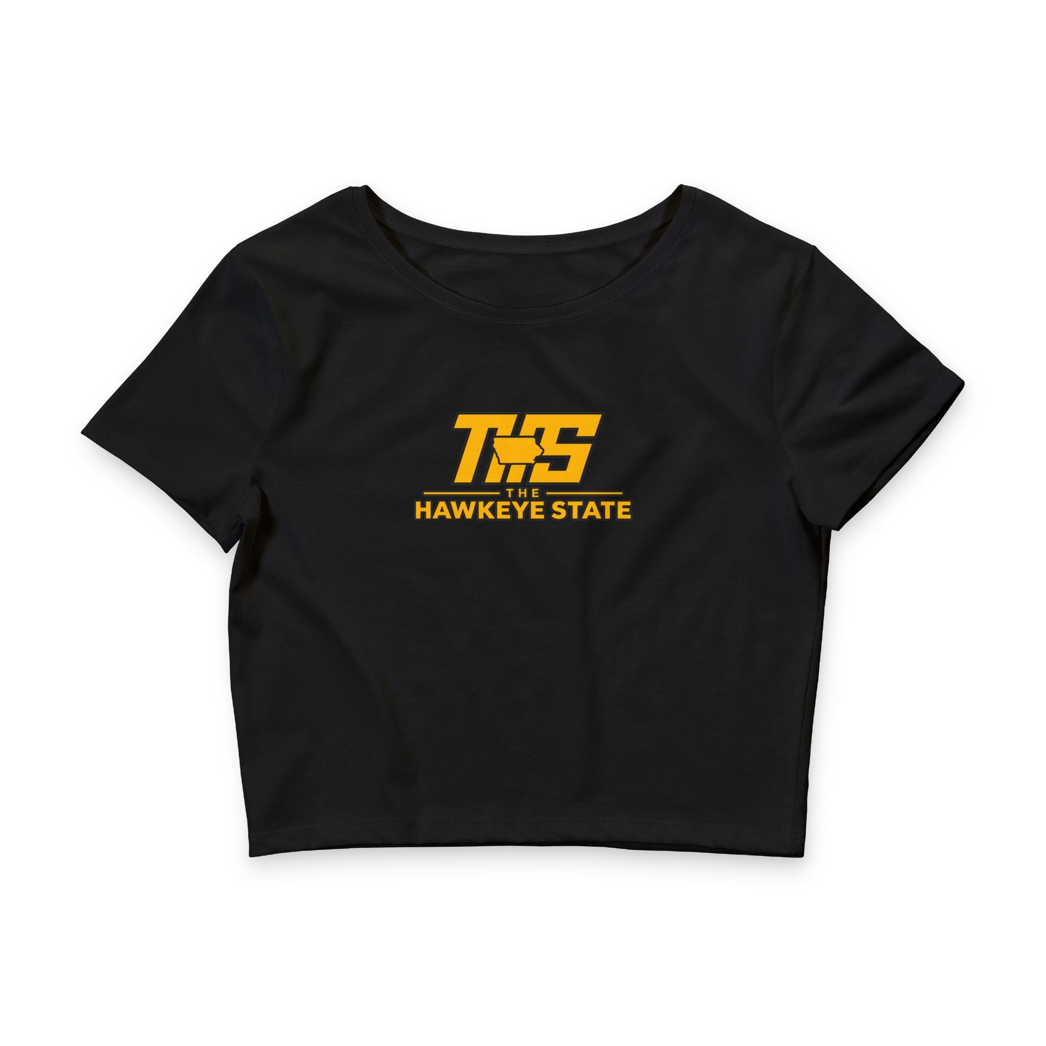 Hawkeye State Crop Tee – Personalized 'Brenda 7' Athletic Top
