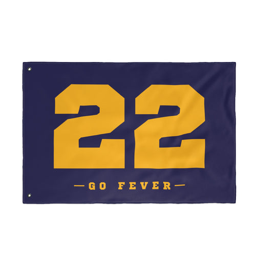 22 Forever — Iowa / Indiana Double-Sided Flag