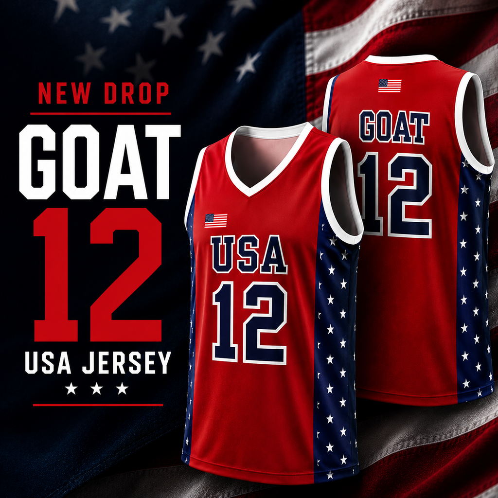 The GOAT 12 USA Basketball Jersey