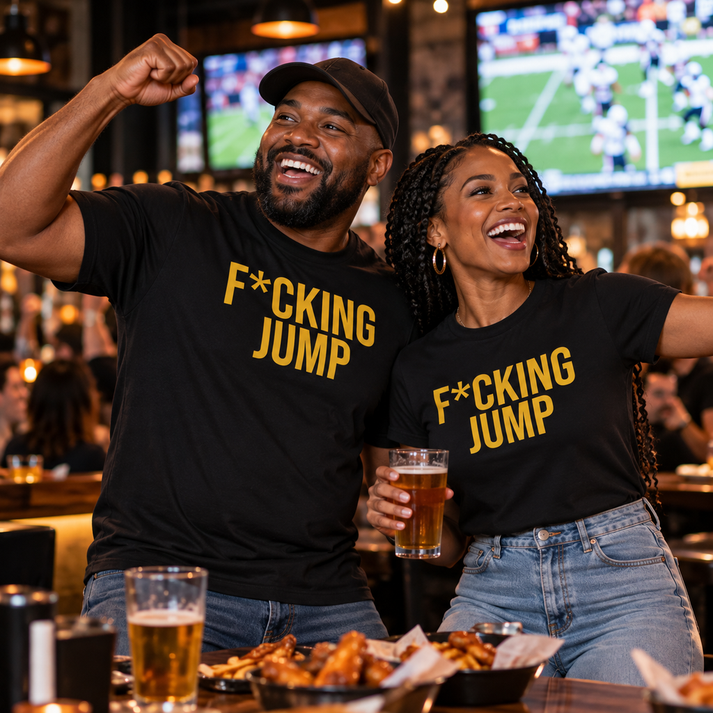 F*CKING JUMP! | Iowa Football Unisex T-Shirt